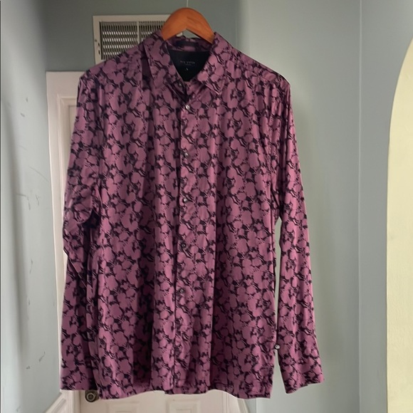 Ted Baker London Other - TED BAKER LONDON - Men's Purple Patterned Shirt